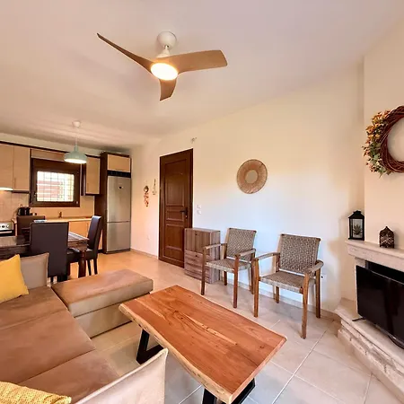 Lithos Home, Cozy 1bd With Terrace Áfitos